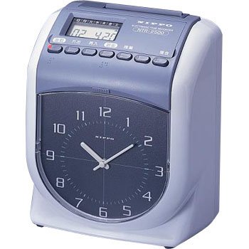 【中古】タイムレコーダー6欄2色印字 NTR-2500 6g7v4d0｜スカイマーケットプラス