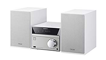 【中古】ソニー SONY マルチコネクトミニコンポ CMT-SBT40 : Bluetooth/FM/AM/広々としたFM相応う 白いこと CMT-SBT40 W d2ldlup
