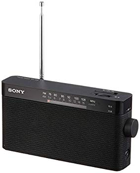 【中古】ソニー SONY ハンディーポータブルラジオ ICF-306 : FM/AM/ワイドFM対応 ブラック ICF-306 B w17b8b5