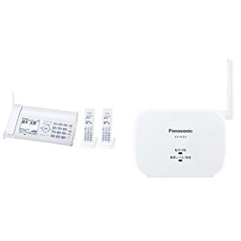 【中古】パナソニック おたっくす デジタルコードレスFAX 子機1台付き 1.9GHz DECT準拠方式 ホワイト KX-PD305DL-W 2zzhgl6