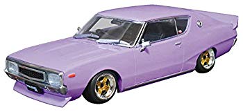 【中古】DISM 1/43 KGC110 ケンメリスカイライン カスタムスタイル パープル 完成品 dwos6rj｜スカイマーケットプラス