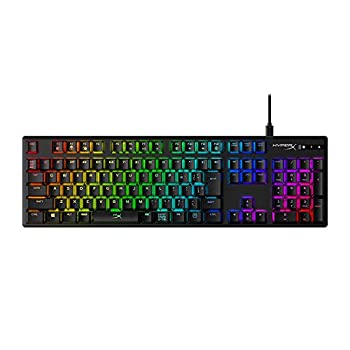 【中古】【日本語配列】 HyperX Alloy Origins RGB メカニカルゲーミングキーボード HyperXスイッチ ゲーマー向け メーカー2年保証 HX-KB6RDX-JP ( 4P4F6