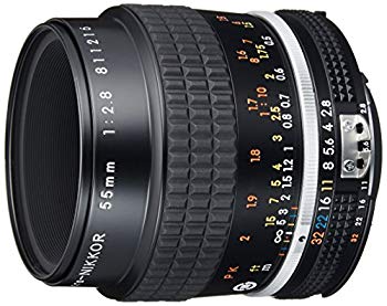 【中古】Nikon 単焦点マイクロレンズ AI マイクロ 55 f/2.8S フルサイズ対応 p706p5g