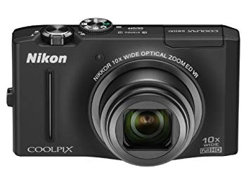 【中古】Nikon デジタル写真機 COOLPIX S8100 ノーブルブラック S8100BK 1210万絵素 光学10倍望遠レンズ 広角30粍 3.0型液晶 後ろ側素っ破抜き型CMOS wgteh8f TV・オーディオ・カメラ-カメラ・ビデオカメラ・光学機器