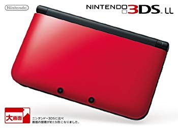 【中古】ニンテンドー3DS LL レッドXブラック 【メーカー生産終了】 i8my1cf｜スカイマーケットプラス
