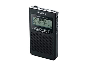 【中古】ソニー SONY ポケットラジオ XDR-63TV : ポケッタブルサイズ FM/AM/ワンセグTV音声対応 ブラック XDR-63TV B i8my1cf｜スカイマーケットプラス