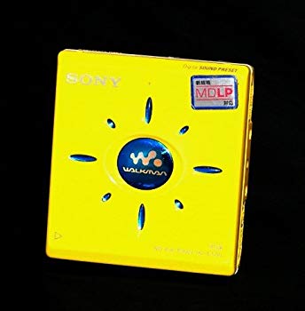 【中古】SONY ソニー MZ-E500-Y 黄色 携帯型MD電気蓄音機 MDLP相応う （MD生まれ変わり専用機/MDウォークマン） d2ldlup