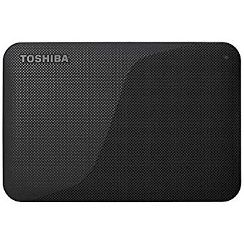 【中古】【非常に良い】東芝 USB3.0接続 ポータブルハードディスク 1.0TB（ブラック）CANVIO BASICS（HD-ACシリーズ） HD-AC10TK ggw725x