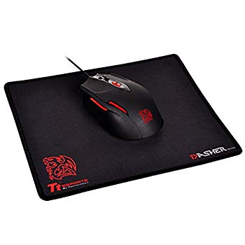 【中古】Thermaltake TT eSPORTS Talon X with二十日鼠パッド 二十日鼠と抑えつける性に優れた二十日鼠パッドの仕掛ける  MS288 MO-CPC-WDOOBK-01 2zzhgl6
