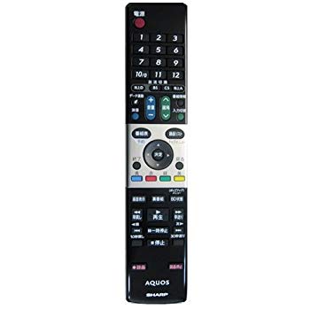 【中古】シャープ[SHARP]シャープ液晶テレビ用リモコン （LC-26DV7 LC-32DX3 LC-40DX3 LC-46DX3 LC-52DX3）【0106380534】 mxn26g8｜スカイマーケットプラス