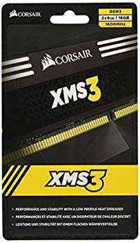 【中古】CORSAIR XMS Series デスクトップ用 DDR3 メモリー16GB (8GB×2枚組) CMX4GX3M2A1600C11 tf8su2k 24,688円