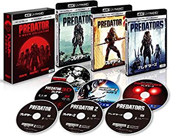 【中古】プレデター 4K ULTRA HD トリロジーBOX (7枚組)[4K ULTRA HD + 3D + Blu-ray] mxn26g8