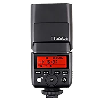 【中古】【非常に良い】GODOX TT350S フラッシュ スピードライトTTL 2.4G ワイヤレス マスター＆スレーブ 1 / 8000S HSS ミニ ポータブル スピードライト ソニー A7R A7｜スカイマーケットプラス