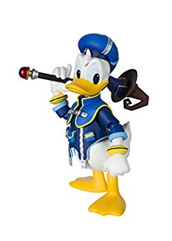 【中古】【非常に良い】S.H.フィギュアーツ キングダム ハーツ ドナルド(KINGDOM HEARTS II) 約80mm ABS&PVC製 塗装済み可動フィギュア z2zed1b
