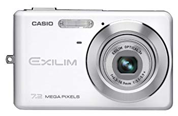 【中古】CASIO デジタルカメラ EXILIM (エクシリム) ZOOM ホワイト EX-Z77WE 6g7v4d0｜スカイマーケットプラス