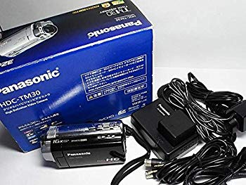 【中古】パナソニック デジタルハイビジョンビデオカメラ オニキスブラック HDC-TM30-K 2mvetro