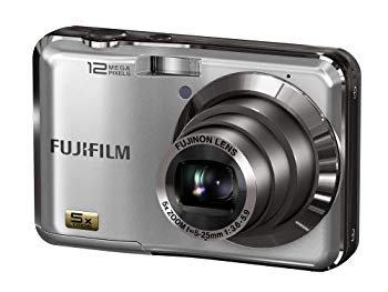 【中古】【人並み外れたに好いたらしい】FUJIFILM デジタル写真器 FinePix AX200 しろがね色 FX-AX200S wyw801m