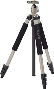 【中古】SLIK 三脚架 急駛 PRO II CG N 4段 旅する用三脚 106549 i8my1cf アクセサリー・部品-カメラ・ビデオカメラ・光学機器用アクセサリー-三脚
