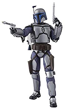 【中古】S.H.フィギュアーツ スター・ウォーズ ジャンゴ・フェット 約150mm PVC&ABS製 塗装済み可動フィギュア 2zzhgl6|スカイマーケットプラス