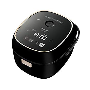 【中古】パナソニック 炊飯器 3.5合 IH式 ブラック SR-KT067-K n5ksbvb