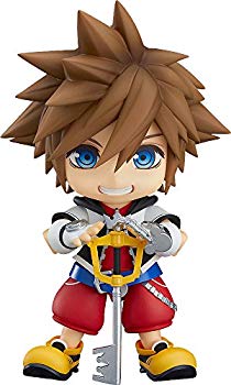 【中古】【非常に良い】ねんどろいど キングダム ハーツ ソラ ノンスケール ABS&PVC製 塗装済み可動フィギュア mxn26g8｜スカイマーケットプラス