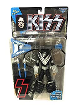 【中古】【非常に良い】1997 - McFarlane - KISS - Ace Frehley : Space Ace - Ultra Action Figure - 7 Inches - With Guitar Transforms to Space Sled & Letter S -