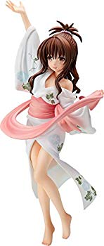 【中古】To LOVEる-とらぶる- ダークネス 結城美柑 浴衣Ver. 1/8スケール PVC製 塗装済み完成品フィギュア dwos6rj