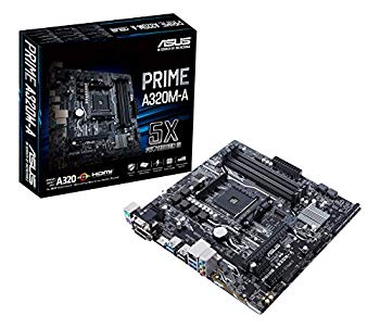 【中古】ASUS AMD A320 搭載 AM4 Socket 対応 マザーボード PRIME A320M-A 【microATX】 n5ksbvb