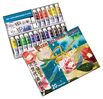 【中古】ホルベイン 油絵具 アクアオイルカラー DUO 20色書き割り DU921 20ml(6号) 2mvetro
