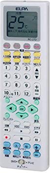 【中古】ELPA 多機能エアコンリモコン2 RC-27D wyw801m