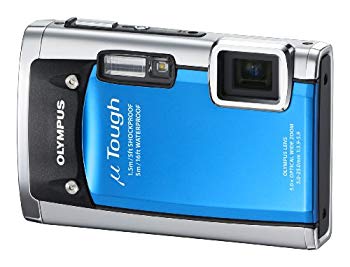 【中古】OLYMPUS 防水デジタルカメラ μ TOUGH 6020 ブルー μ TOUGH-6020 BLU wyw801m|スカイマーケットプラス
