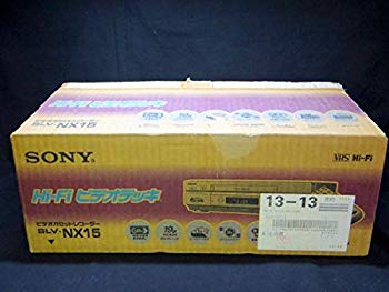 【中古】SONY SLV-NX15 VHSビデオデッキ g6bh9ry|スカイマーケットプラス