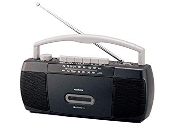 【中古】コイズミ ステレオラジカセ ブラック SAD-1223/K z2zed1b