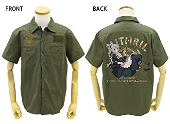 【中古】コスパ フルメタル・パニック! Invisible Victory メイドテッサ フルカラーワークシャツ MOSS Mサイズ画像