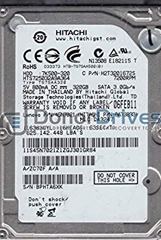 【中古】日立GST Travelstar 7K500(320GB/SATA3G/7200rpm/16MB) HTS725032A9A364 wyw801m