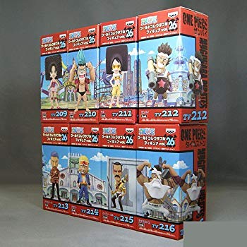 【中古】【非常に良い】ワンピース ワールドコレクタブルフィギュアvol.26 全8種セット バンプレスト プライズ 9jupf8b
