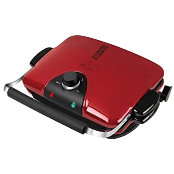 【中古】【非常に良い】ジョージ ・ フォアマン GRP90WGR 次 Grilleration 電気 テフロン加工 グリル リムーバブル プレート 5 枚 、 赤 と 88,321円