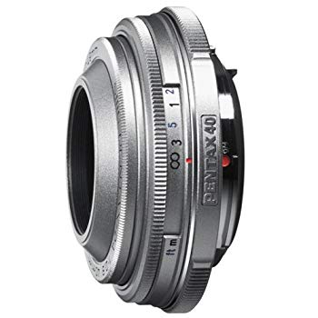 【中古】PENTAX パンケーキレンズ DA40mmF2.8 Limited Silver(ケース・フード付) DA40F2.8SILVER wgteh8f
