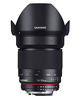 【中古】【人並み外れたに好いたらしい】SAMYANG 単興味の中心広角水晶体 24粍 F1.4 オリンパス フォーサーズ用 フルサイズ相応う