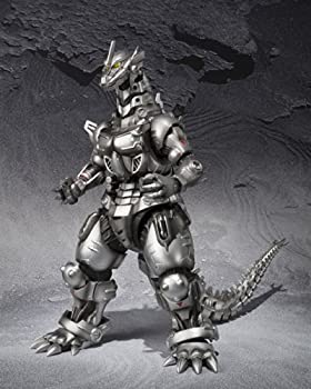 【中古】S.H.MonsterArts ゴジラ×モスラ×メカゴジラ 東京SOS 3式機龍 (重武装型／高機動型) 全高約15.5cm ABS&PVC製 フィギュア画像