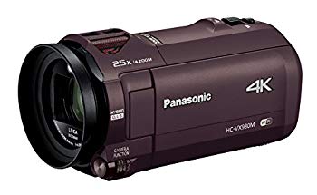 【中古】パナソニック デジタル4Kビデオカメラ VX980M 64GB あとから補正 ブラウン HC-VX980M-T ggw725x|スカイマーケットプラス