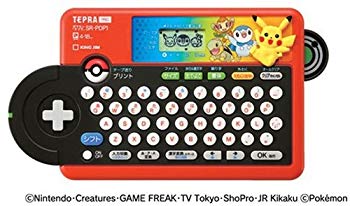【中古】【非常に良い】キングジム ラベルライター テプラPRO ポケモン SR-PDP1 2mvetro画像