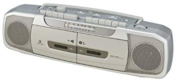 【中古】SOUNDLOOK ダブルラジカセ SAD-1230/S wyw801m