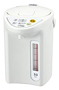 【中古】タイガー 魔法瓶 マイコン 電気 ポット 3L ホワイト PDR-G301-W Tiger 2zzhgl6