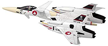 【中古】【非常に良い】ウェーブ 超時空要塞マクロス VF-4 ファイター形態 1/72スケール 全高約21cm 色分け済みプラモデル MC057 n5ksbvb画像