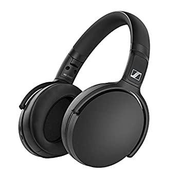 【中古】【非常に良い】Sennheiser ゼンハイザー HD 350BT BLACK Bluetoothヘッドホン, 低遅延, AAC, aptX-LL, Bluetooth 5.0, ボイスアシスタント連携, Smart Control