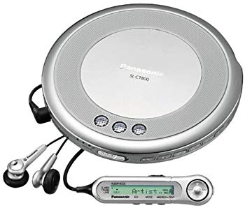 【中古】パナソニック ポータブルCDプレーヤー シルバー SL-CT800-S cm3dmju｜スカイマーケットプラス