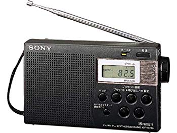 【中古】SONY ICF-M260 FMラジオ (ブラック) cm3dmju