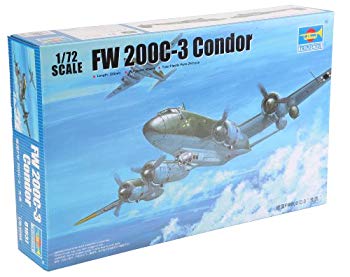 【中古】らっぱ吹き 1/72 ＦＲＧ軍 Fw200C-3 兀鷹 プラモデル rdzdsi3