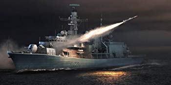 【中古】トランペッター 1/350 イギリス海軍 23型フリゲート HMS モンマス F235 プラモデル 9jupf8b|スカイマーケットプラス